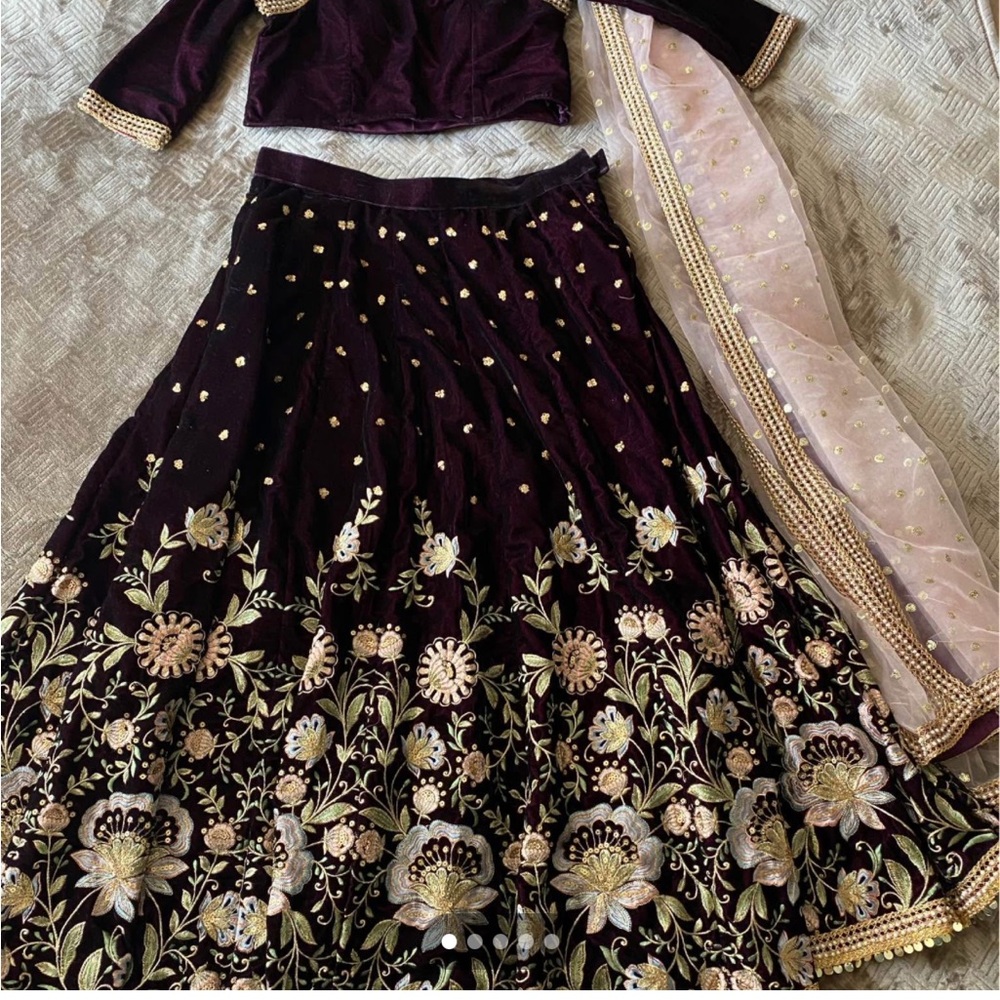 Indian Velvet Lehenga